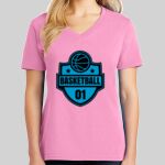 Ladies Core Cotton V Neck Tee Thumbnail