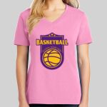 Ladies Core Cotton V Neck Tee Thumbnail