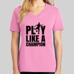 Ladies Core Cotton V Neck Tee Thumbnail