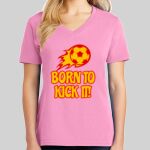 Ladies Core Cotton V Neck Tee Thumbnail