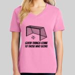 Ladies Core Cotton V Neck Tee Thumbnail