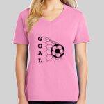 Ladies Core Cotton V Neck Tee Thumbnail