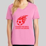 Ladies Core Cotton V Neck Tee Thumbnail