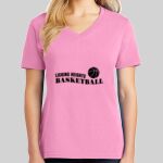 Ladies Core Cotton V Neck Tee Thumbnail