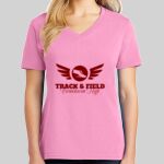 Ladies Core Cotton V Neck Tee Thumbnail