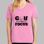 Ladies Core Cotton V Neck Tee Thumbnail