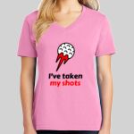 Ladies Core Cotton V Neck Tee Thumbnail