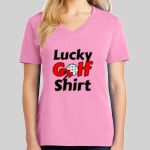 Ladies Core Cotton V Neck Tee Thumbnail