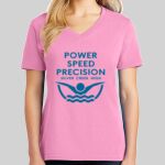 Ladies Core Cotton V Neck Tee Thumbnail