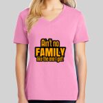 Ladies Core Cotton V Neck Tee Thumbnail