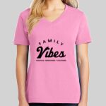Ladies Core Cotton V Neck Tee Thumbnail