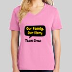 Ladies Core Cotton V Neck Tee Thumbnail