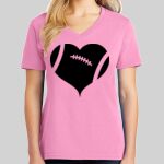 Ladies Core Cotton V Neck Tee Thumbnail