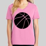 Ladies Core Cotton V Neck Tee Thumbnail