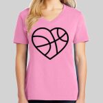 Ladies Core Cotton V Neck Tee Thumbnail