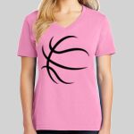 Ladies Core Cotton V Neck Tee Thumbnail