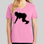 Ladies Core Cotton V Neck Tee Thumbnail