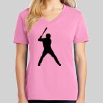 Ladies Core Cotton V Neck Tee Thumbnail