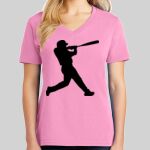 Ladies Core Cotton V Neck Tee Thumbnail