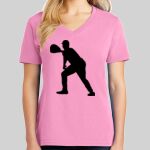 Ladies Core Cotton V Neck Tee Thumbnail