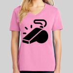 Ladies Core Cotton V Neck Tee Thumbnail