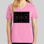 Ladies Core Cotton V Neck Tee Thumbnail