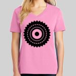 Ladies Core Cotton V Neck Tee Thumbnail