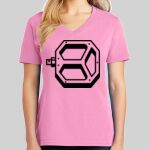 Ladies Core Cotton V Neck Tee Thumbnail