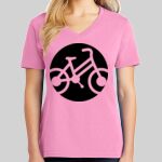 Ladies Core Cotton V Neck Tee Thumbnail