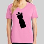 Ladies Core Cotton V Neck Tee Thumbnail