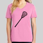 Ladies Core Cotton V Neck Tee Thumbnail