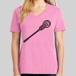 Ladies Core Cotton V Neck Tee Thumbnail