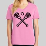 Ladies Core Cotton V Neck Tee Thumbnail