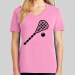 Ladies Core Cotton V Neck Tee Thumbnail