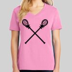 Ladies Core Cotton V Neck Tee Thumbnail