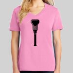 Ladies Core Cotton V Neck Tee Thumbnail