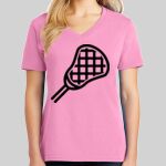 Ladies Core Cotton V Neck Tee Thumbnail