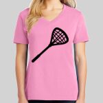 Ladies Core Cotton V Neck Tee Thumbnail