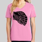 Ladies Core Cotton V Neck Tee Thumbnail