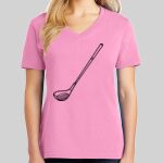 Ladies Core Cotton V Neck Tee Thumbnail
