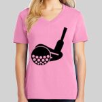 Ladies Core Cotton V Neck Tee Thumbnail