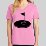 Ladies Core Cotton V Neck Tee Thumbnail