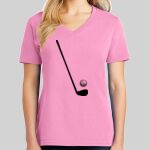 Ladies Core Cotton V Neck Tee Thumbnail