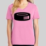 Ladies Core Cotton V Neck Tee Thumbnail