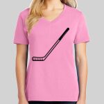 Ladies Core Cotton V Neck Tee Thumbnail