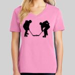 Ladies Core Cotton V Neck Tee Thumbnail