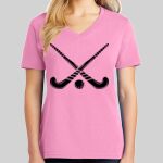Ladies Core Cotton V Neck Tee Thumbnail
