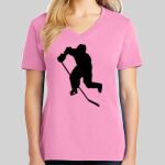 Ladies Core Cotton V Neck Tee Thumbnail