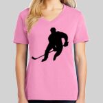 Ladies Core Cotton V Neck Tee Thumbnail