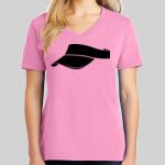 Ladies Core Cotton V Neck Tee Thumbnail